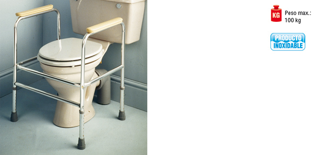 Bastidor WC de Aluminio, Graduable