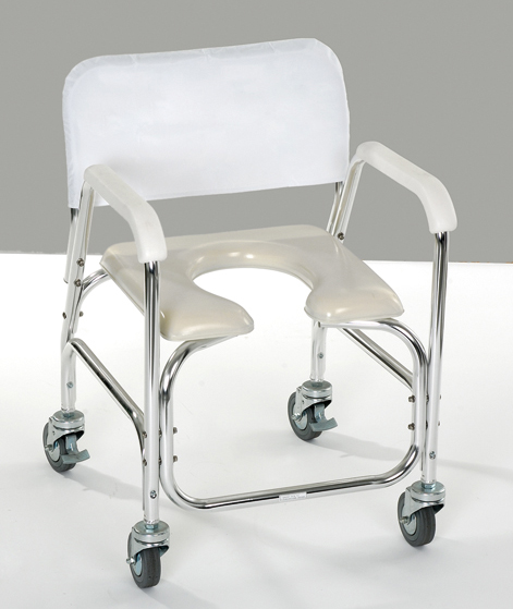 Silla para Ducha y WC ECO con Asiento en U